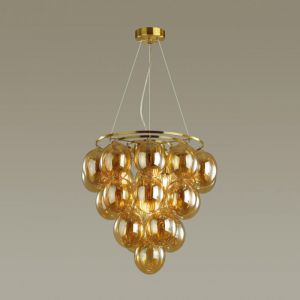 4812/6 MODERN ODL21 345 янтарный/бронзовый Люстра E14 6*40W GRAPE