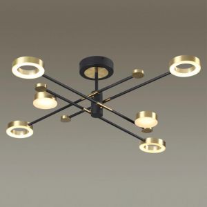 4321/55CL MIDCENT ODL22 121 металл/черный с бронзой Потолочный светильник IP20 LED 55W 2615Лм DENZEL
