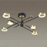 4321/55CL MIDCENT ODL22 121 металл/черный с бронзой Потолочный светильник IP20 LED 55W 2615Лм DENZEL