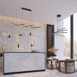 3890/85L L-VISION ODL20 104 черный/металл Подвесной светильник LED 4000K 85W 220V RUDY