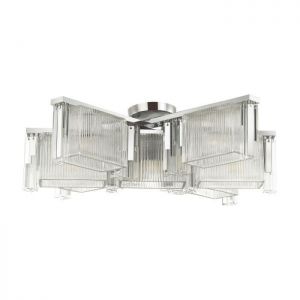 4871/7C HALL ODL_EX22 57 хром/прозрачный/стекло Люстра потолочная E14 7*40W GATSBY