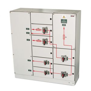 Bypass cabinet for 5000&6000VA ― Системы безопасности, аккумуляторы, источники питания
