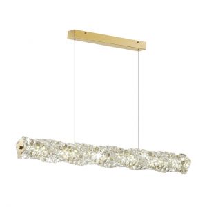 4999/36LA HALL ODL23 золотой/прозрачный/металл/хрусталь Люстра LED 36W 4000K STRAZA