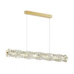 4999/36LA HALL ODL23 золотой/прозрачный/металл/хрусталь Люстра LED 36W 4000K STRAZA