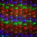 Гирлянда Сеть 2х1,5м, черный ПВХ, 288 LED Мультиколор