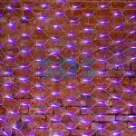 Гирлянда Сеть 2x3м, белый КАУЧУК, 432 LED Белые/Синие