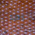 Гирлянда Сеть 2x3м, белый КАУЧУК, 432 LED Белые