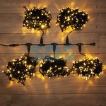 Гирлянда LED ClipLight 24V, 5 нитей по 20 метров, цвет диодов ТЕПЛЫЙ БЕЛЫЙ