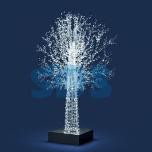 Декоративная 3D фигура Дерево 300х430 см белое