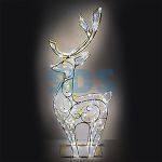 Декоративная 3D Олень сказочный 100 см