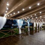Уличная гирлянда Лофт, черный каучук, 20 прозрачных ламп х 5 LED, влагостойкая IP44