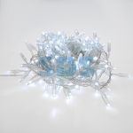 Гирлянда Кластер 10 м, 400 LED, прозрачный ПВХ, IP65, соединяемая, цвет свечения белый NEON-NIGHT