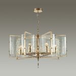 4878/7 MODERN ODL_EX22 63 золотой/прозрачный/стекло Люстра E27 7*60W ELEGANTE