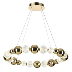 5008/45L L-VISION ODL23 золотой/прозрачный/металл/акрил Люстра LED 45W 4000K 2300Лм CRYSTAL