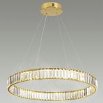 5015/45L L-VISION ODL23 золотой/прозрачный металл/хрусталь Люстра LED 45W 4000K 5350Лм VEKIA