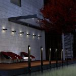 358585 STREET NT21 281 белый Светильник ландшафтный светодиодный IP65 LED 4000K 18W 220-240V KAIMAS