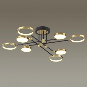4320/75CL MIDCENT ODL22 120 металл/черный с бронзой Потолочный светильник IP20 LED 65W 2677Лм DENZEL