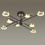 4321/63CL MIDCENT ODL22 121 металл/черный с бронзой Потолочный светильник IP20 LED 58W 2622Лм DENZEL