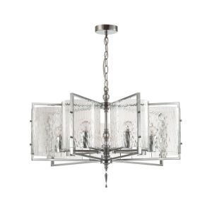 4888/7 MODERN ODL_EX22 63 хром/прозрачный/стекло Люстра E27 7*60W ELEGANTE