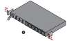 Блок распределения питания Basic PDU, 1U, Basic type,220/230 Vac, 16A,(12)C13